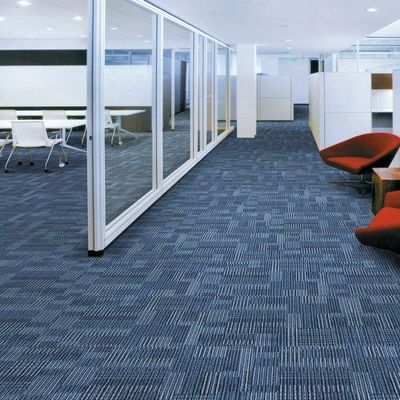 Hotel Modern 100x100 PVC Carpet Tiles with Teen Bedroom and 520g/sqm Pile Weight
