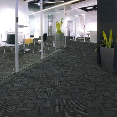 Hotel Modern 100x100 PVC Carpet Tiles with Teen Bedroom and 520g/sqm Pile Weight