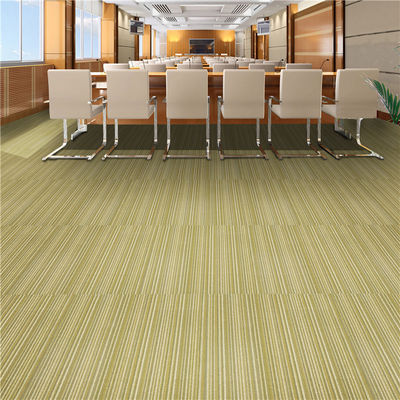 50x50cm PP Loop Pile Carpet Tile for Office Hotel Home Bedroom Floors in Stripe Pattern