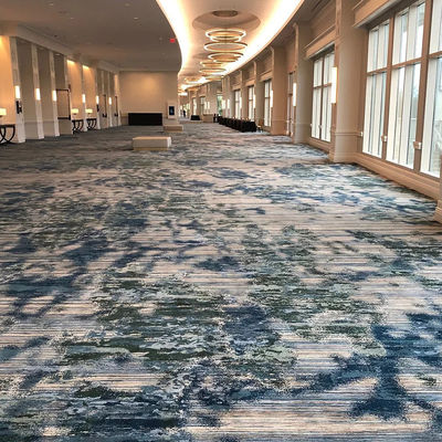 Custom Logo Name Grade PP Hotel Room Carpet Tiles for Hotel Wall-to-Wall Carpets