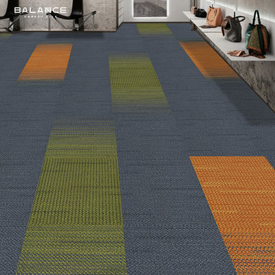 50x50 Nylon Carpet Tiles for Commercial Office Hotel Hallway Total Weight 4400g/sqm