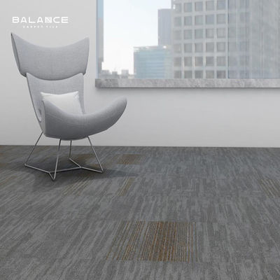 Custom Plain Loop Pile PVC Modular Carpet for Modern Patterns in Commercial Spaces
