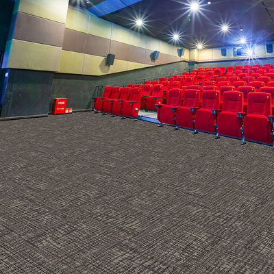 Custom Design Office Carpet Tiles 50*50cm Bitumen Backing Square Shape for Commercial