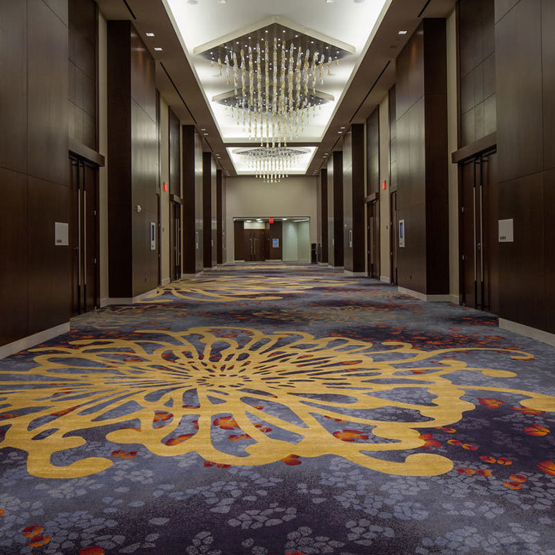 Home Washable Axminster Carpet for Customized Design Restaurant and 5 Star Hotel Floor