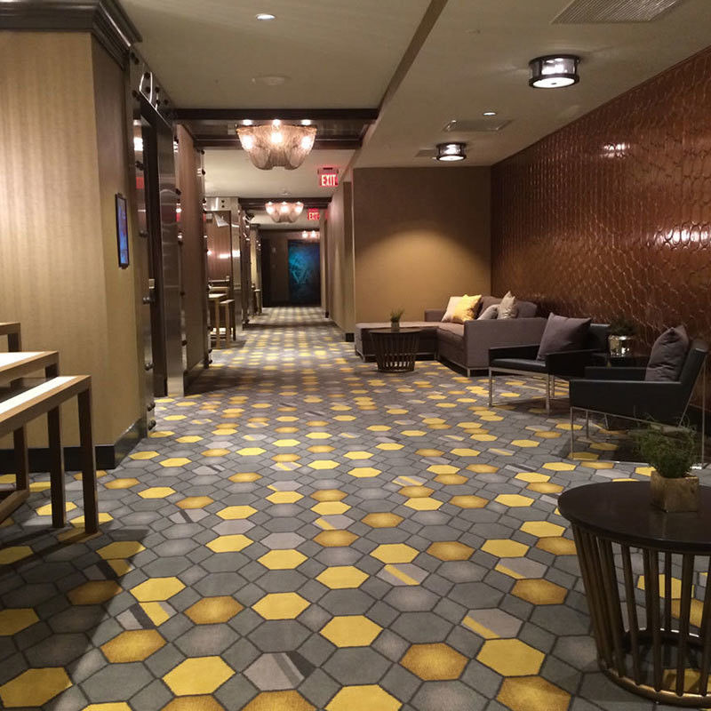 Tufted Hotel Stair Carpets with 80% Wool and 20% Nylon Made by 's Leading Carpet